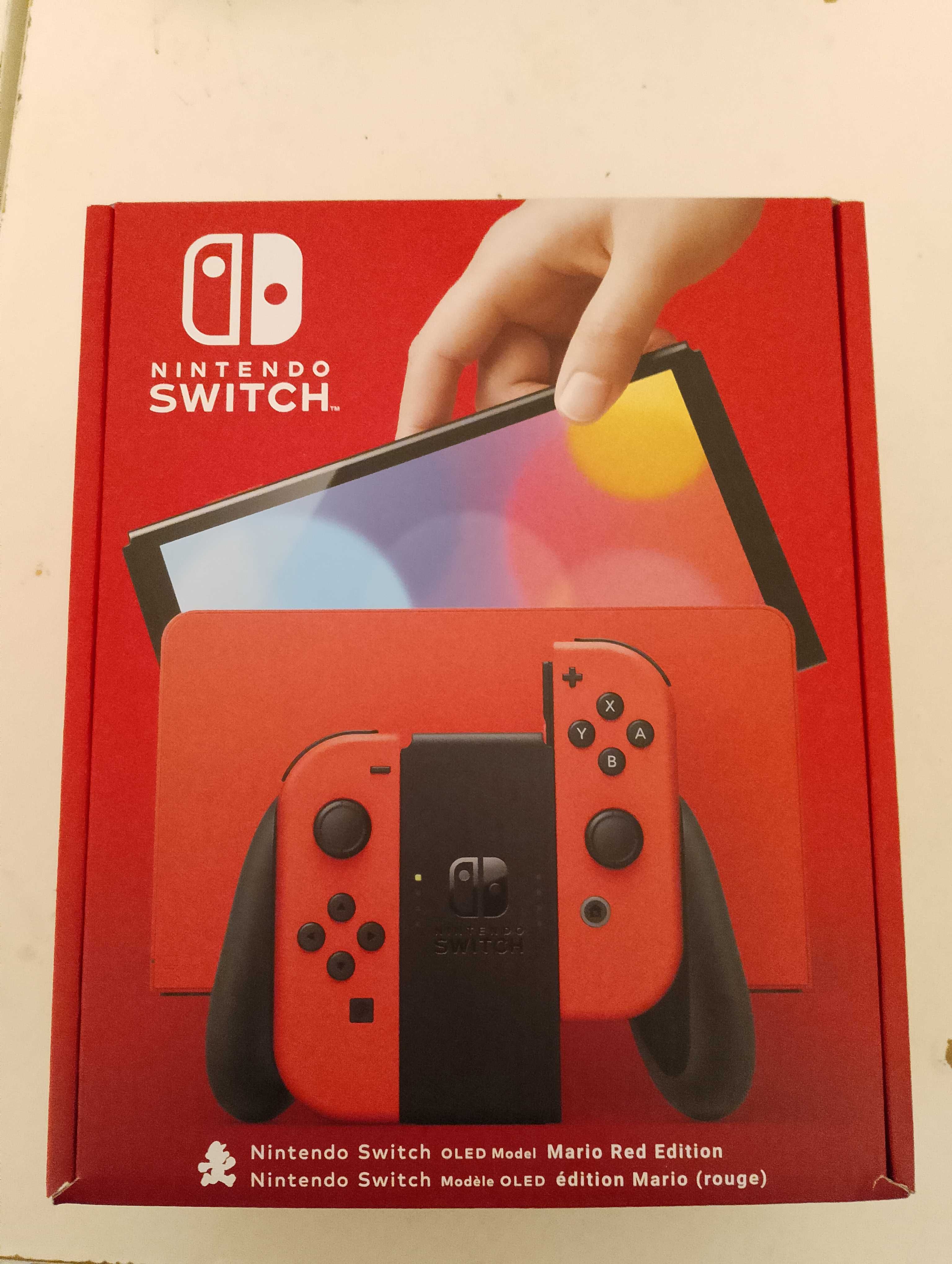 Nintendo Switch Oled Czerwony