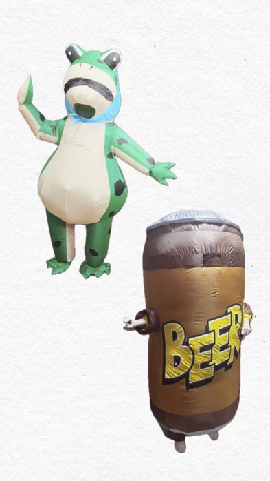 Оренда Костюм Пиво та Жаба Ростова Надувна Лягушка