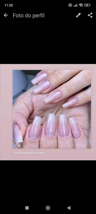 Extensão e formação em fibra de vidro