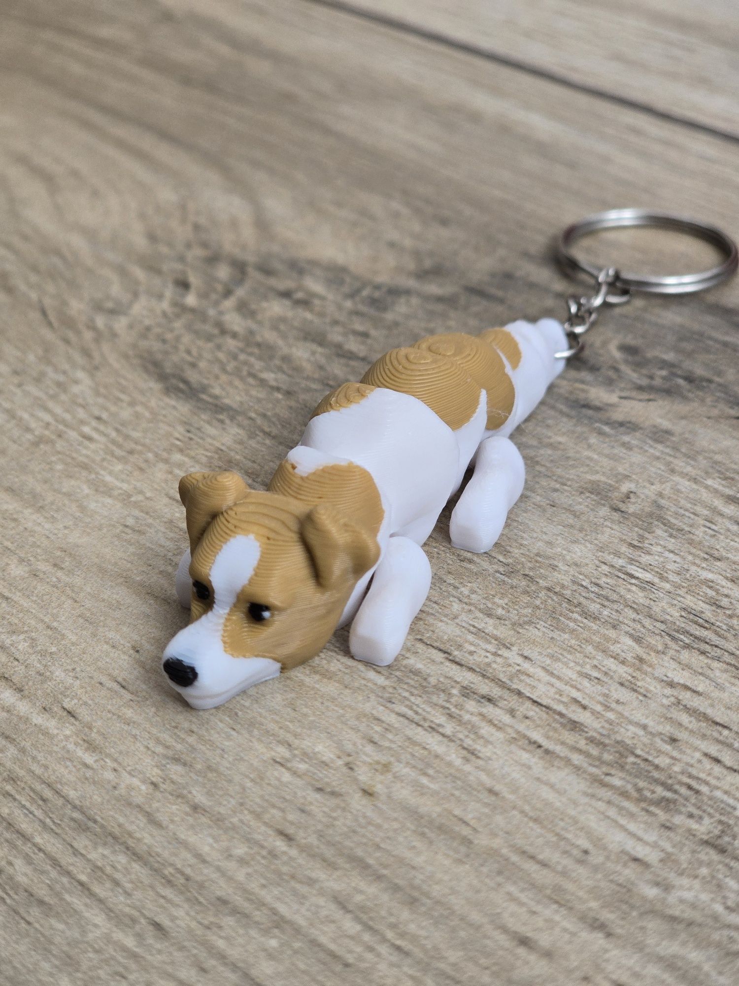 Breloczek JRT 3d - Seria Psów Brelok Druk3d fidget Keychain mixGadzet