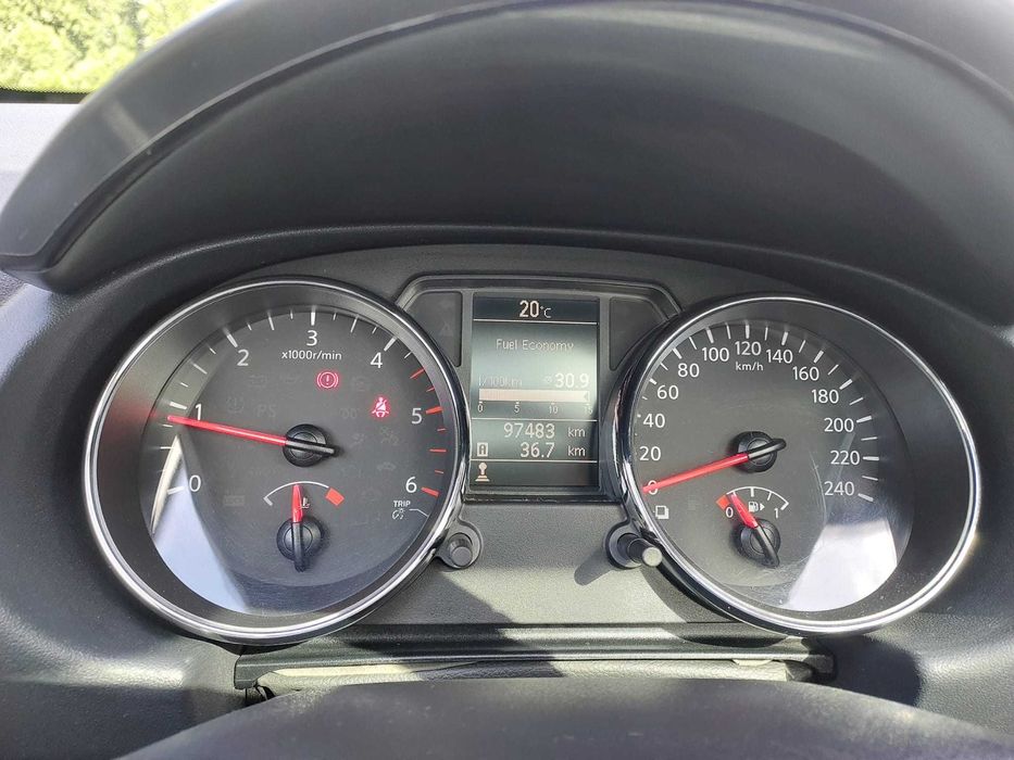 NISSAN QASHQAI 1.6D 97tys Przebieg! Bogata wersja!Panorama, Kamera 360