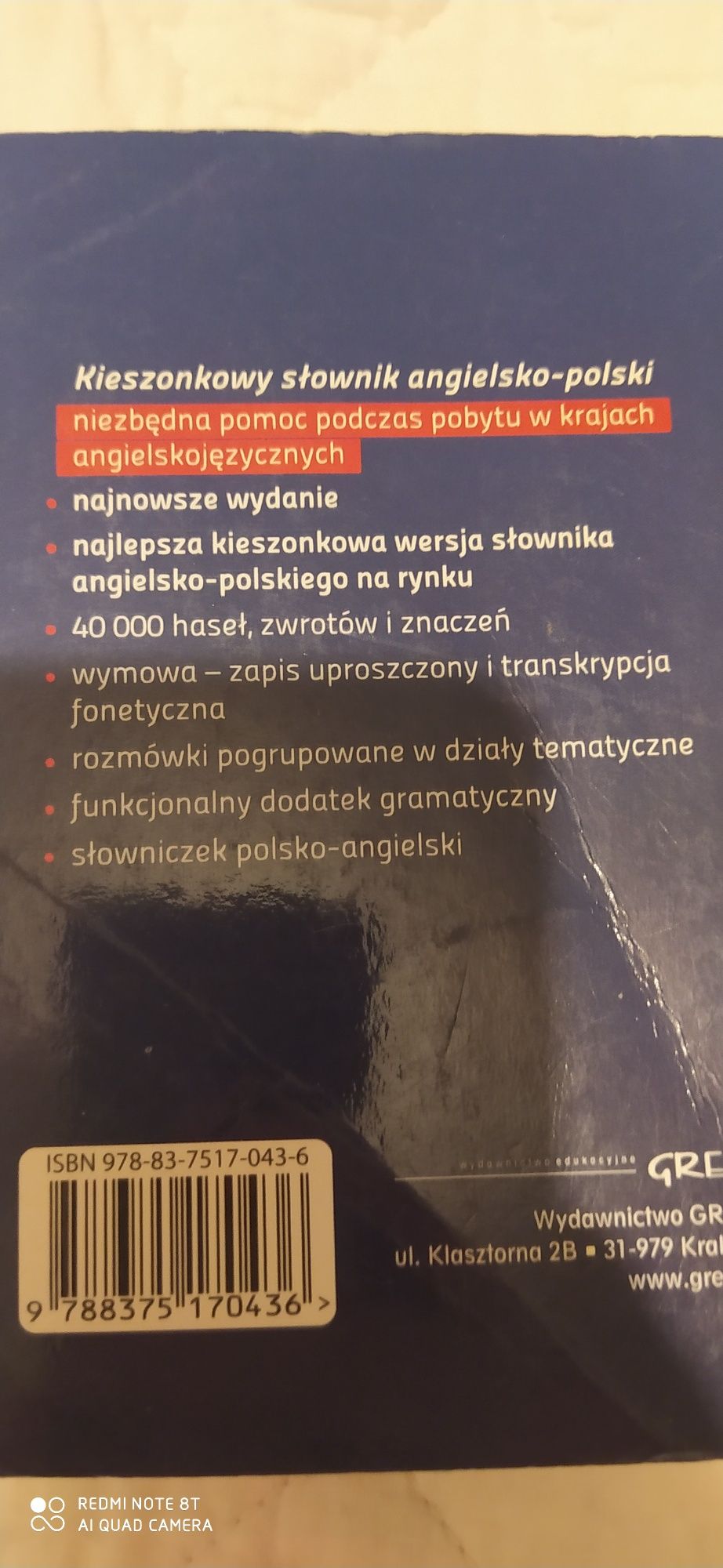 Słownik Polsko Angielski 8 zł