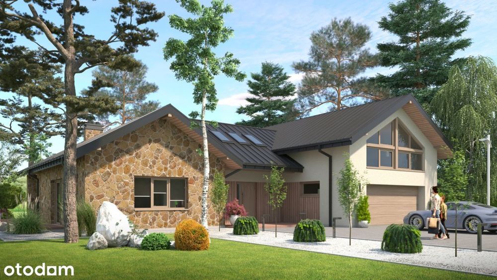 Florentynów teren pod budowę domu z Pnb, projektem