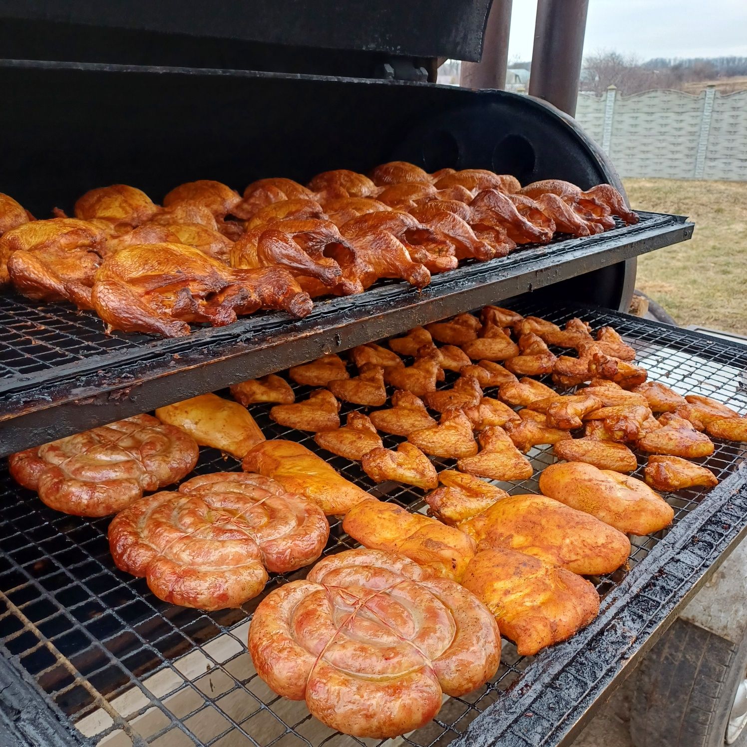 Мясо зі смокеру BBQ