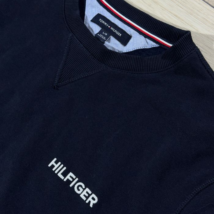 НОВИЙ Темно Синій Кофта Світшот Tommy Hilfiger Navy, розмір L Оригінал