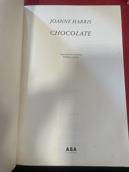 Chocolate de Joanne Harris
