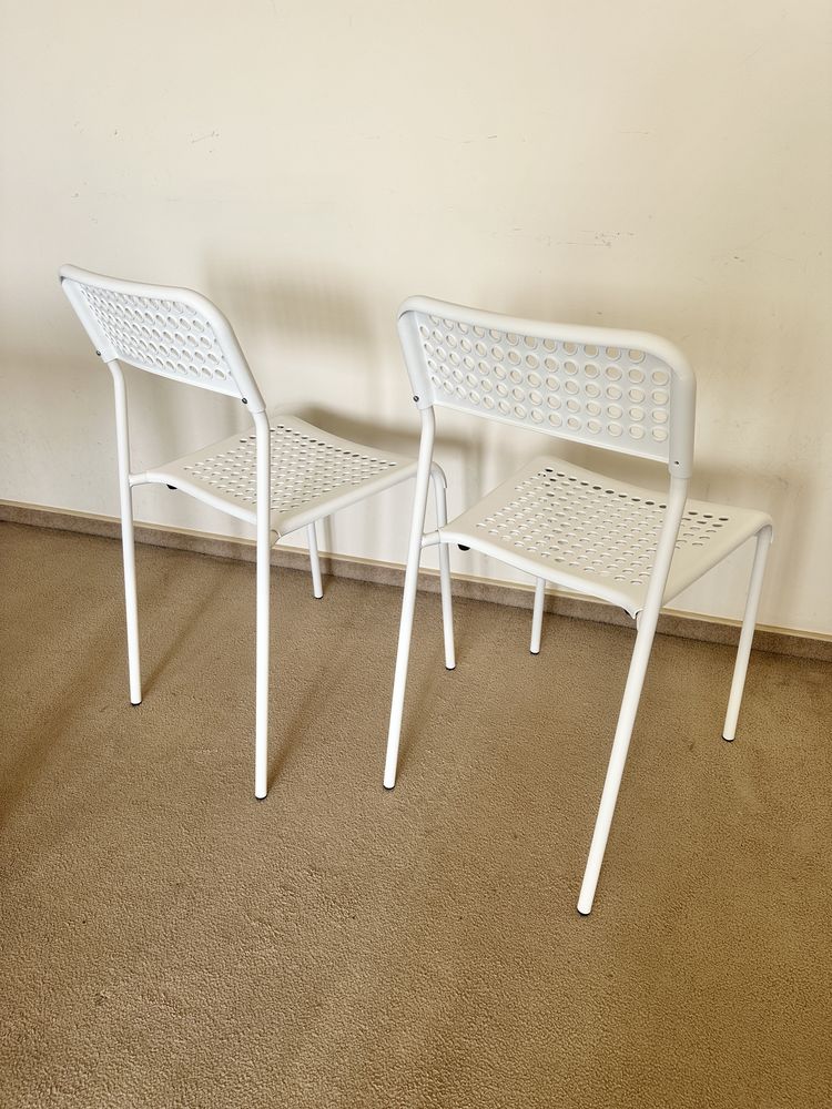 Stół Ikea MELLTORP z 2 krzesłami ADDE