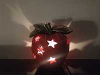 Lampion na teelight w kształcie jabłka