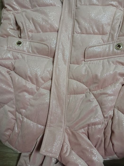 Зимова блискуча куртка 50-52 розмір