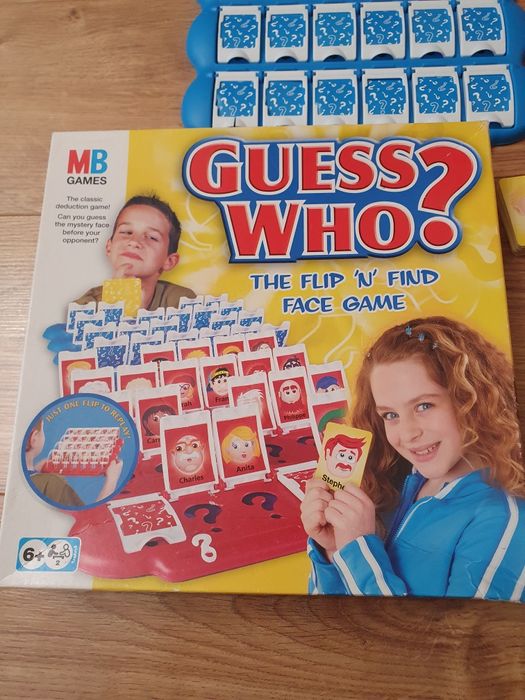 Gra dla dzieci Guess who? Wersja angielska
