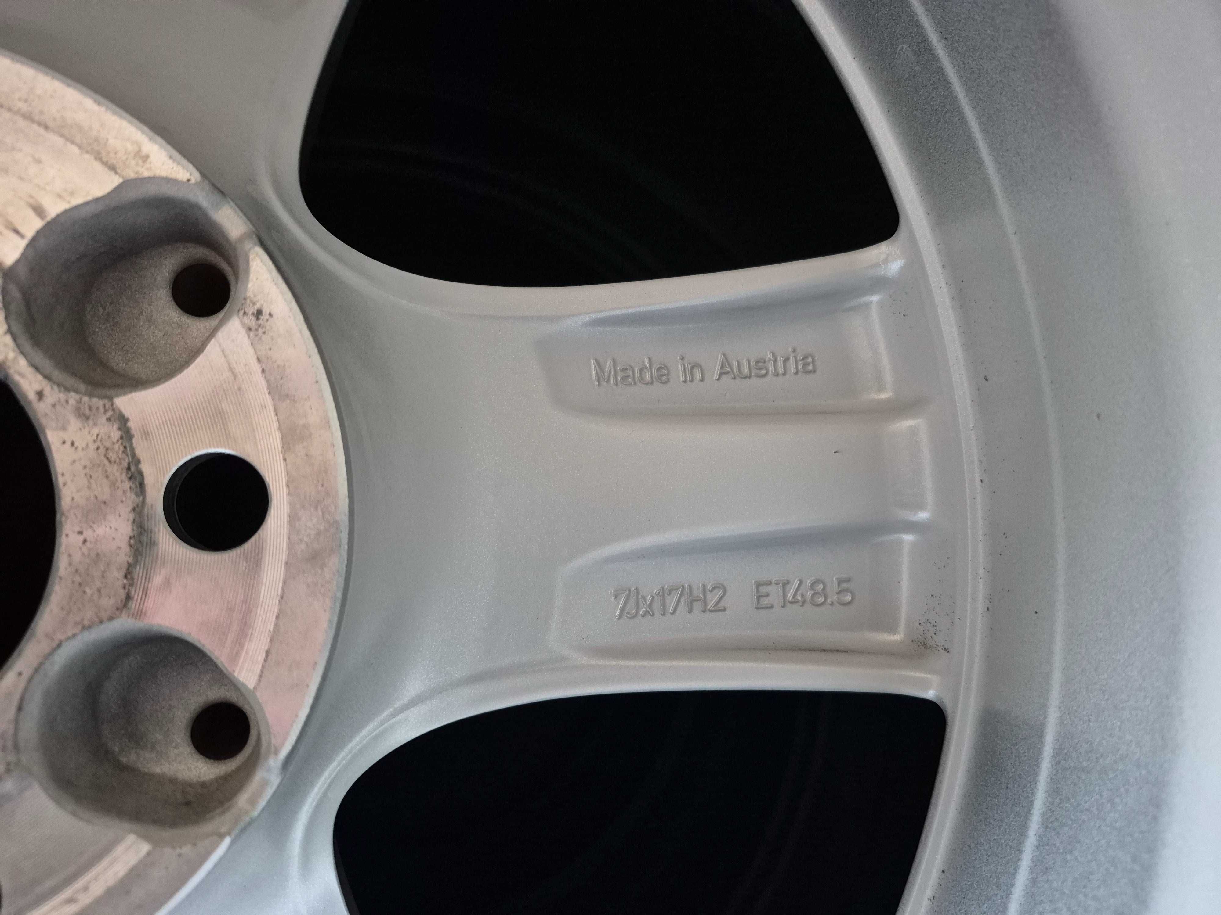 4xALU. Mercedes,AUDI,VW  7x17H2  ET48.5  JAK NOWE