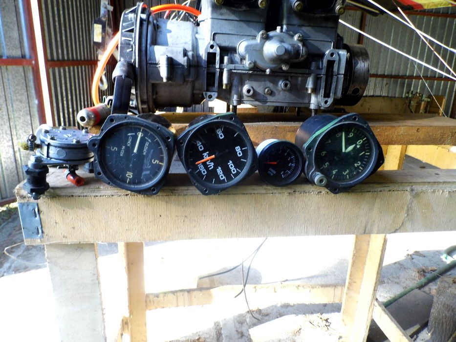 Silnik Rotax 582 do motolotni z przyrządami