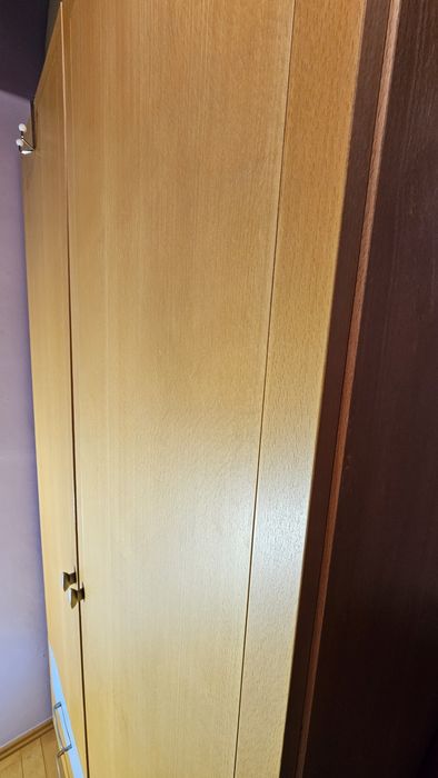 SOLIDNA Szaf. Grube płyty, drewno buk. Rozłożona do transportu