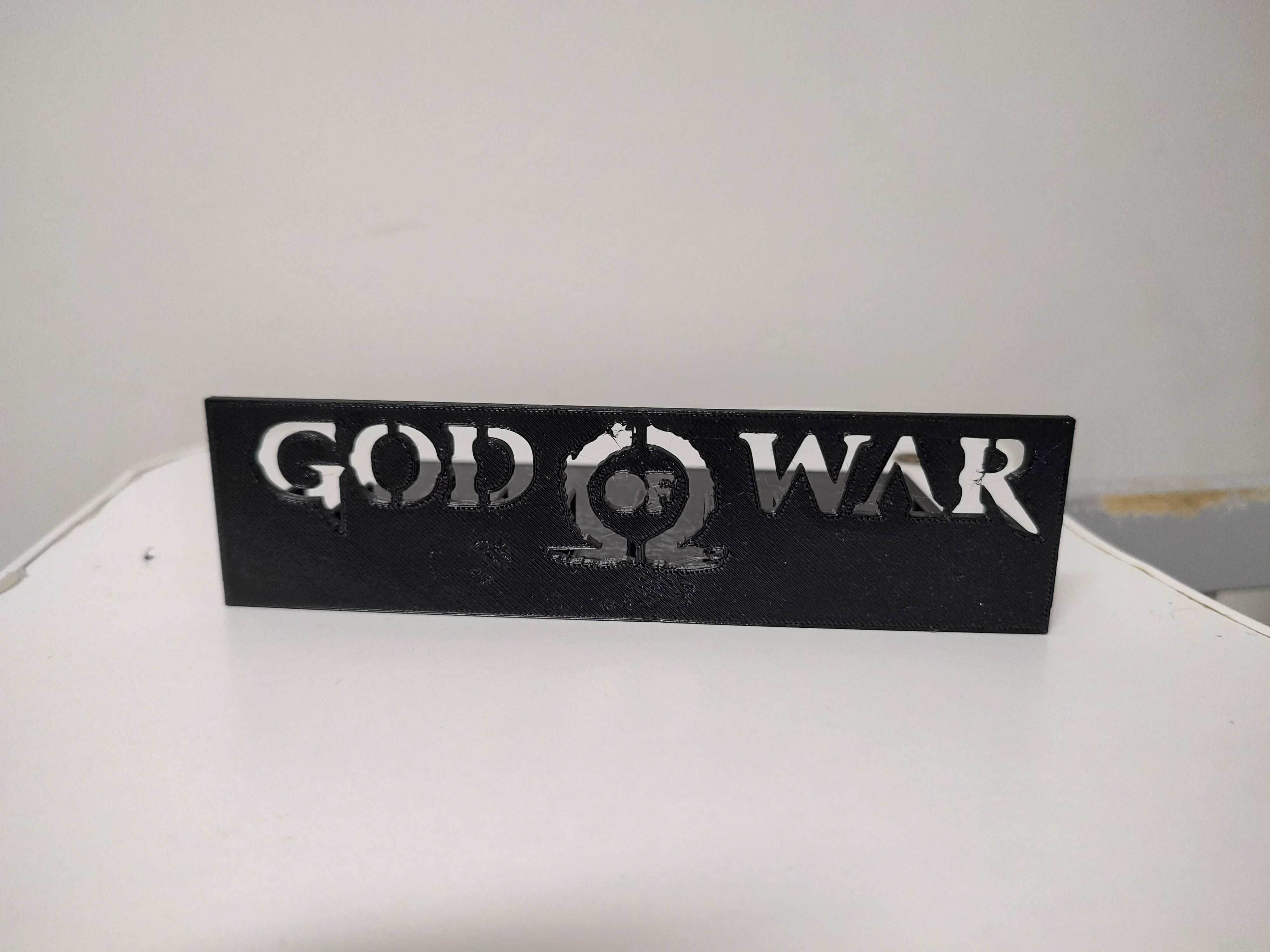 Stojak na płyty CD/GRY 10szt- God of War