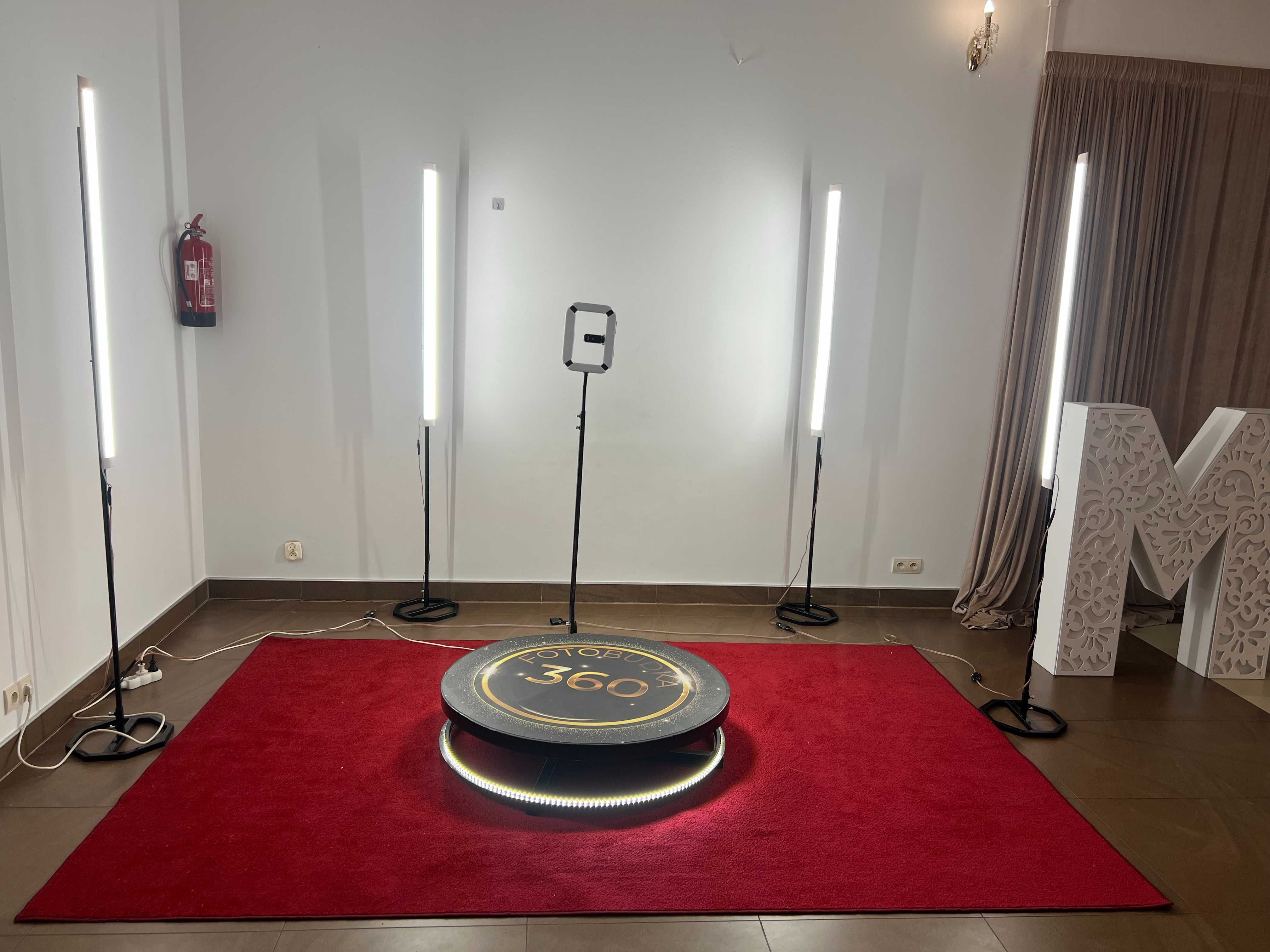 Fotobudka 360- Wynajem Atrakcyjne Ceny