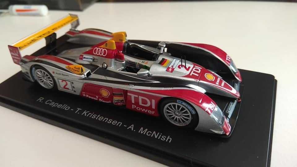Spark/Hachette 1/43 - Audi R10 TDI - Vencedor Le Mans 2008