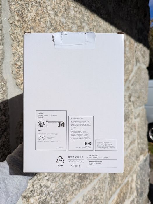 IKEA VINTERFINT Pote com Tampa Pai Natal