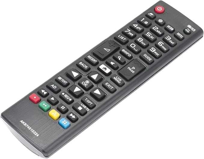 PILOT UNIWERSALNY  Telewizora LG Led 4K TV Smart  Zamiennik ZAPAS