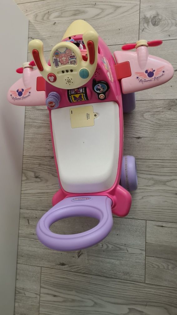 Kiddieland Myszka Minnie Jeździk Interaktywny Samolot