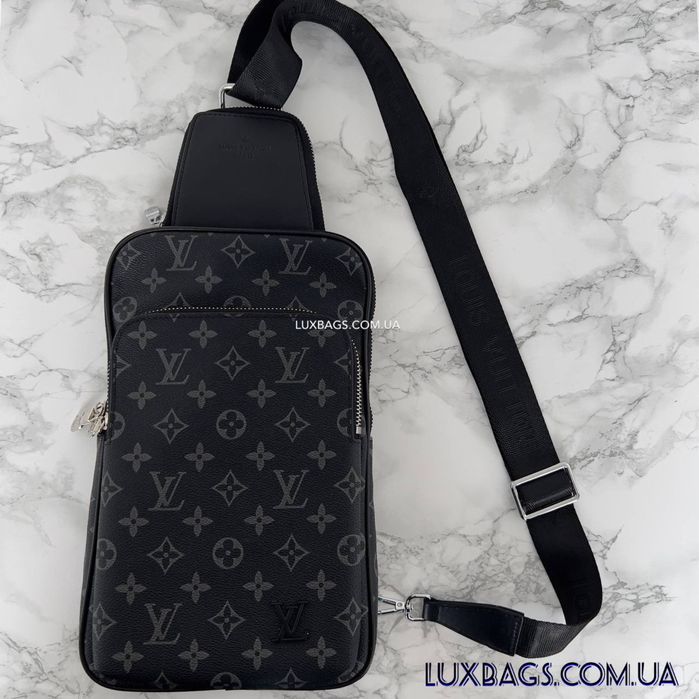 Мужская нагрудная сумка слинг Louis Vuitton