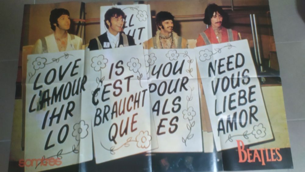 Revistas (6) / poster antigas The Beatles