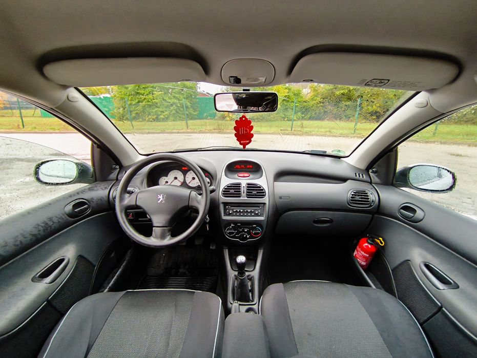 Peugeot 206 1.4B // Niski Przebieg // Super Stan // Klima // Zamiana /