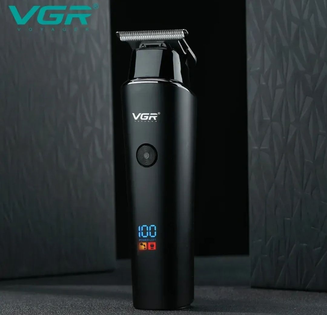 Тример для стрижки волосся VGR V-937. Трилер для бороди голови. Тример