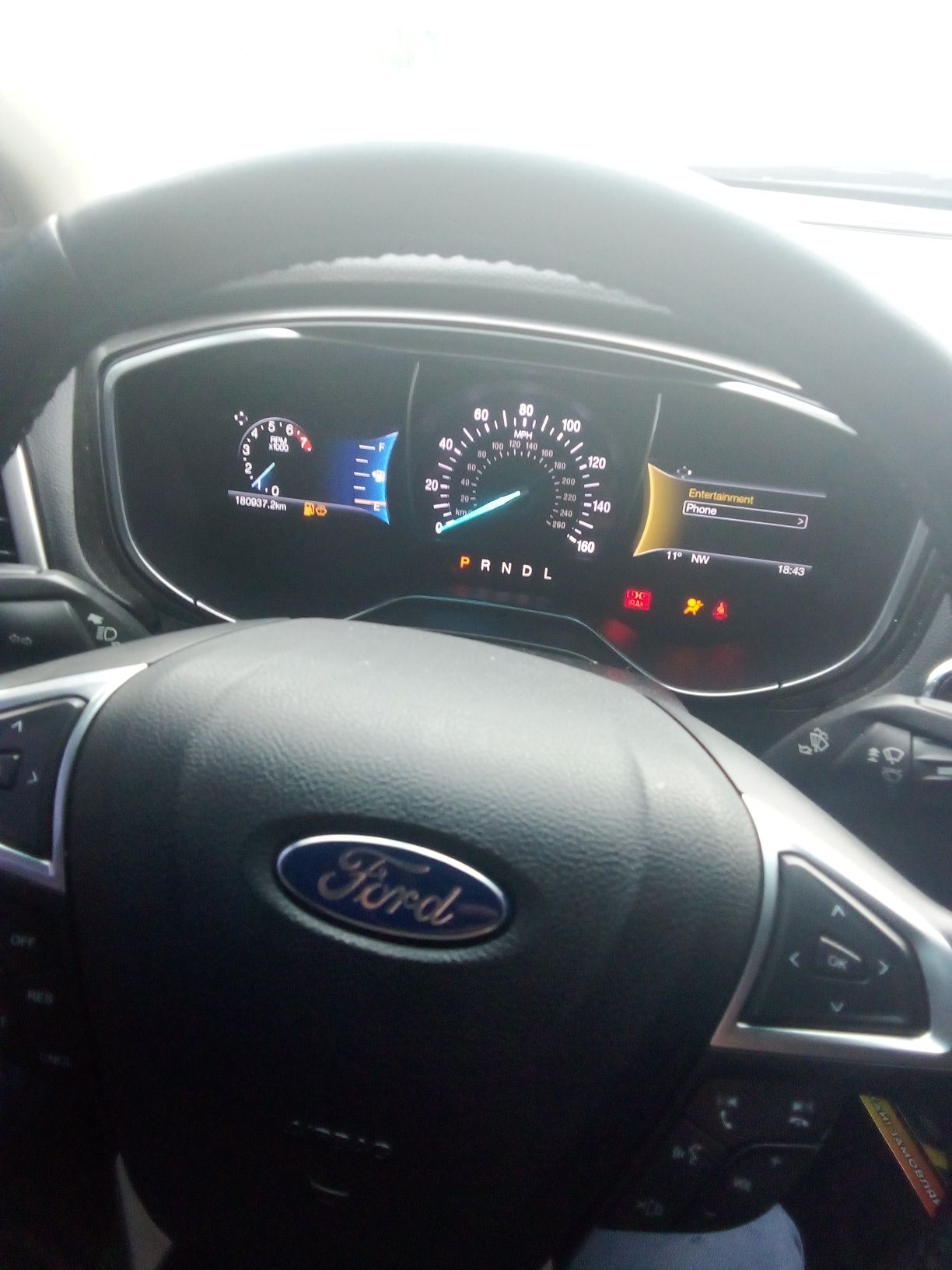 Ford fusion 2016-17р ресталінг
