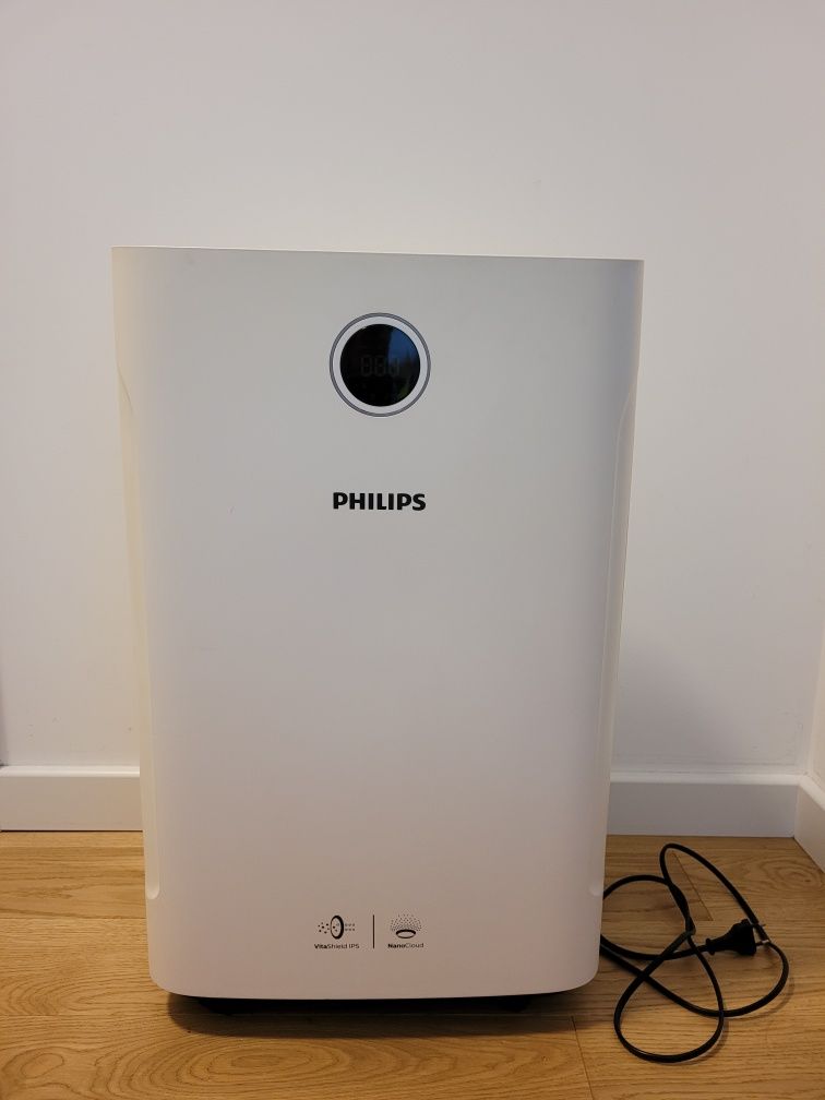 Oczyszczacz powietrza Philips 2w1 z funkcją nawilżania powietrza