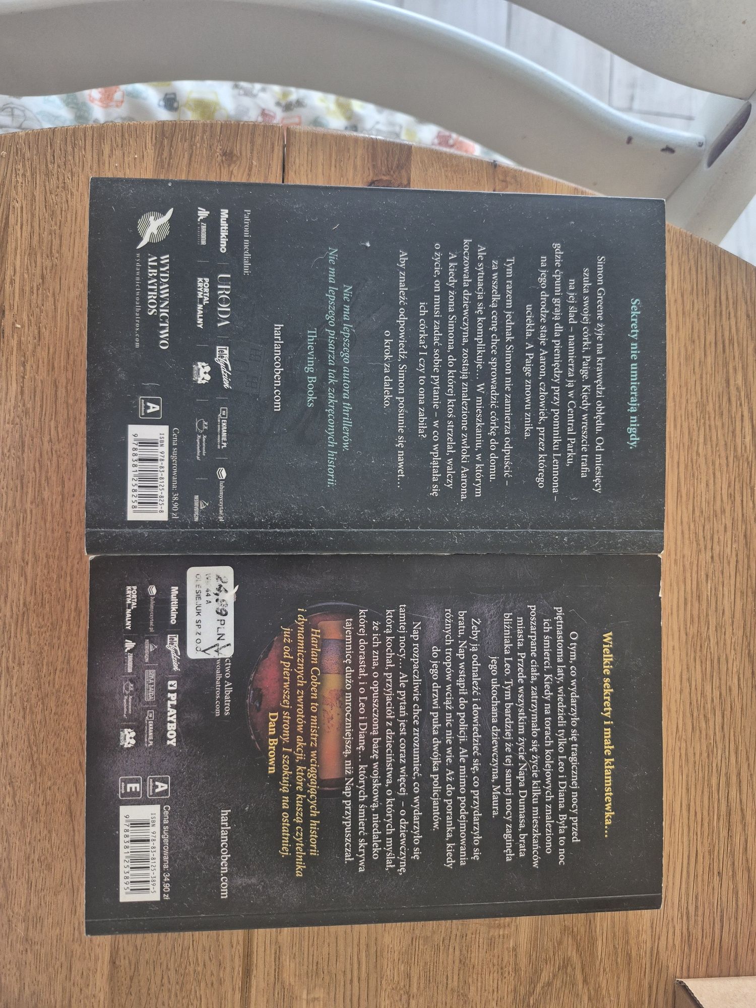 Harlan Coben zestaw 8 książek, stan b. Dobry