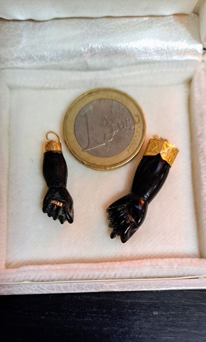 Pendentes Figas vintage em Ouro amarelo 19,2kt.