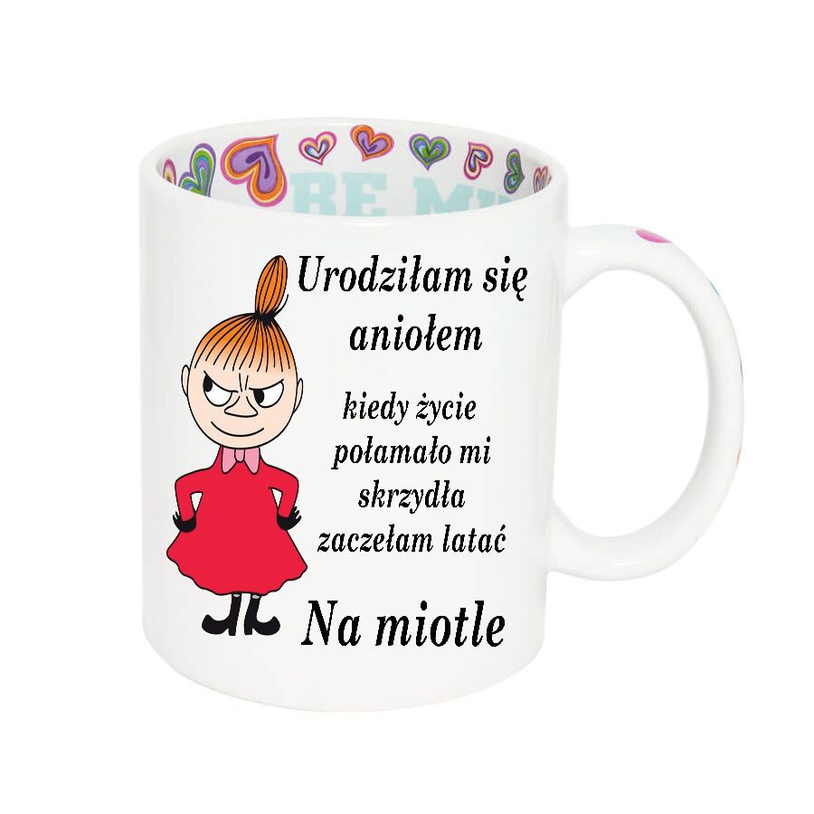 Kubek z nadrukiem Mała Mi,  Śmieszne, BI-LOVE-MI-027