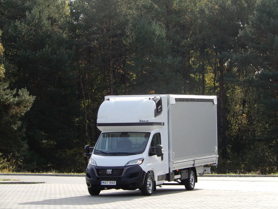 Fiat Ducato Serii 8 MAXI Wzmacniany 2.2 MultiJet3 H3-POWER 180 KM FIRANA 4.91 CM 10 E.Palet Tempomat Android Auto Carplay GWARANCJA FABRYCZNA Stan Auta JAK NOWY OKAZJA  100 % Bezwypadkowy ! Lakier Oryginał ! Salon PL ! I Właściciel !