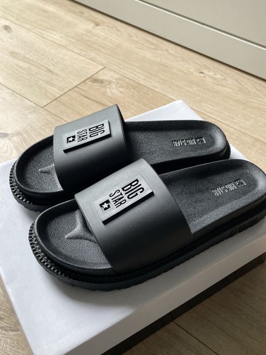 Klapki Big Star Czarne 39