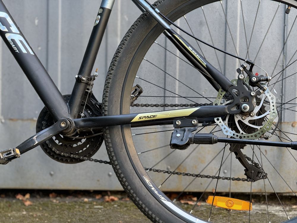 Велосипед Space 29 L, навесное  Shimano, стальная рама