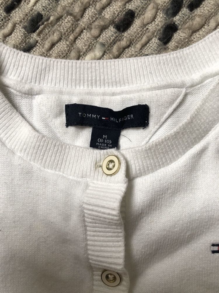 Tommy Hilfiger sweterek 8-10 lat dziewczęcy