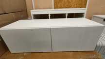 Ikea Besta dwukomorowa z systemem push to open