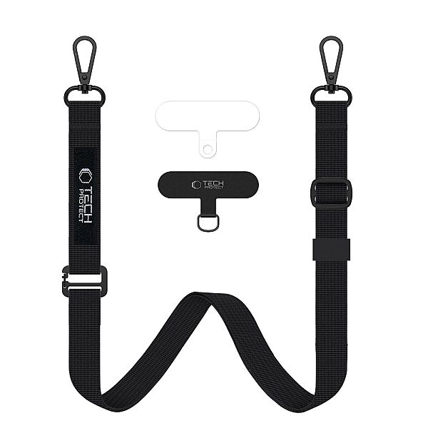 Tech-Protect C6S Rope Crossbody Black