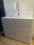 Movel Comoda , 8 gavetas , branco
