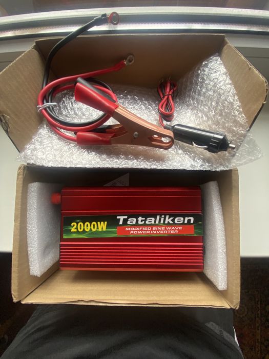 Інвертор модифікований синус 12-220v/Инвертор 12-220v/преобразователь