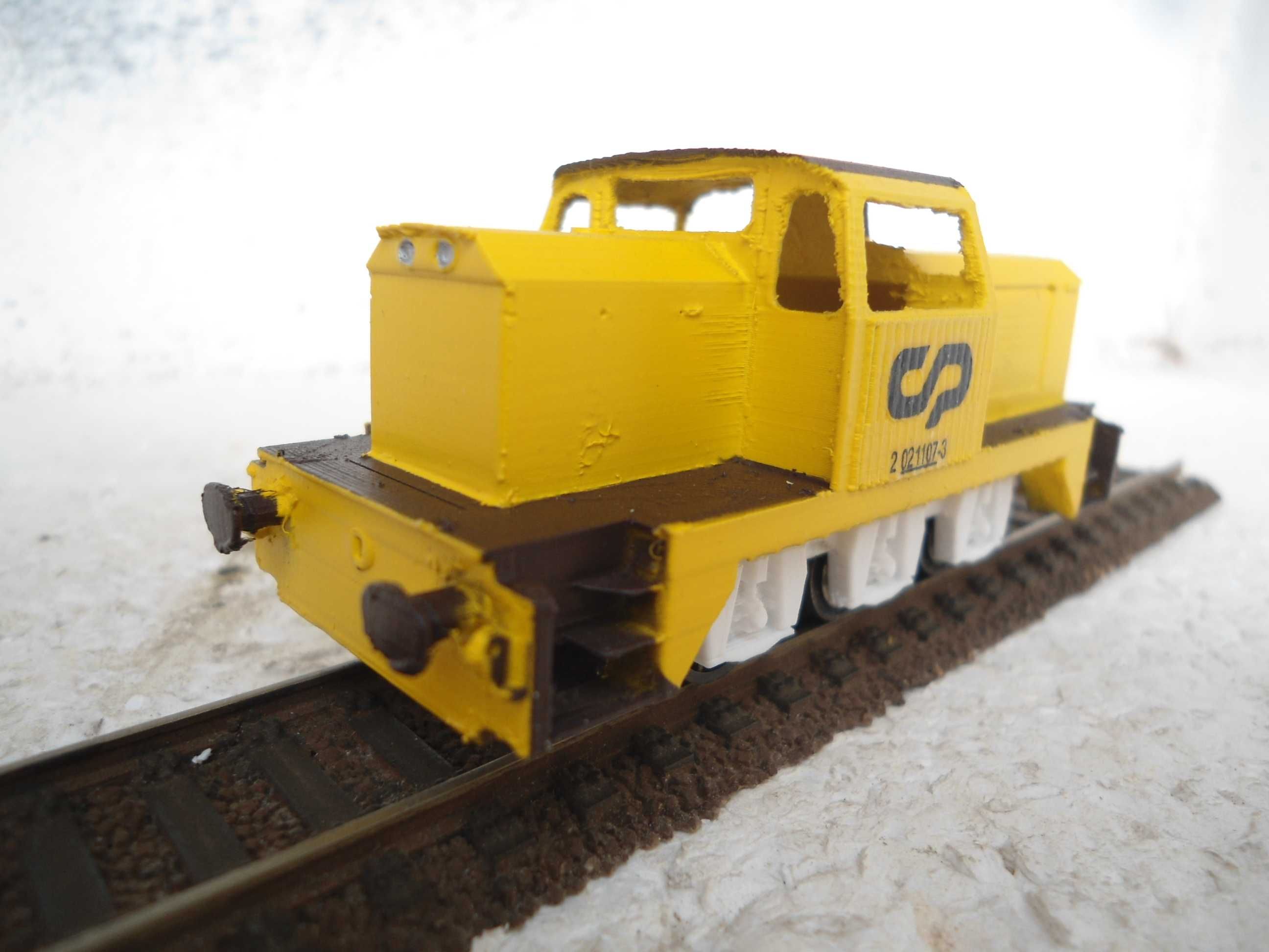 1:87 CP Bricolar carcassa de locomotiva em 3D