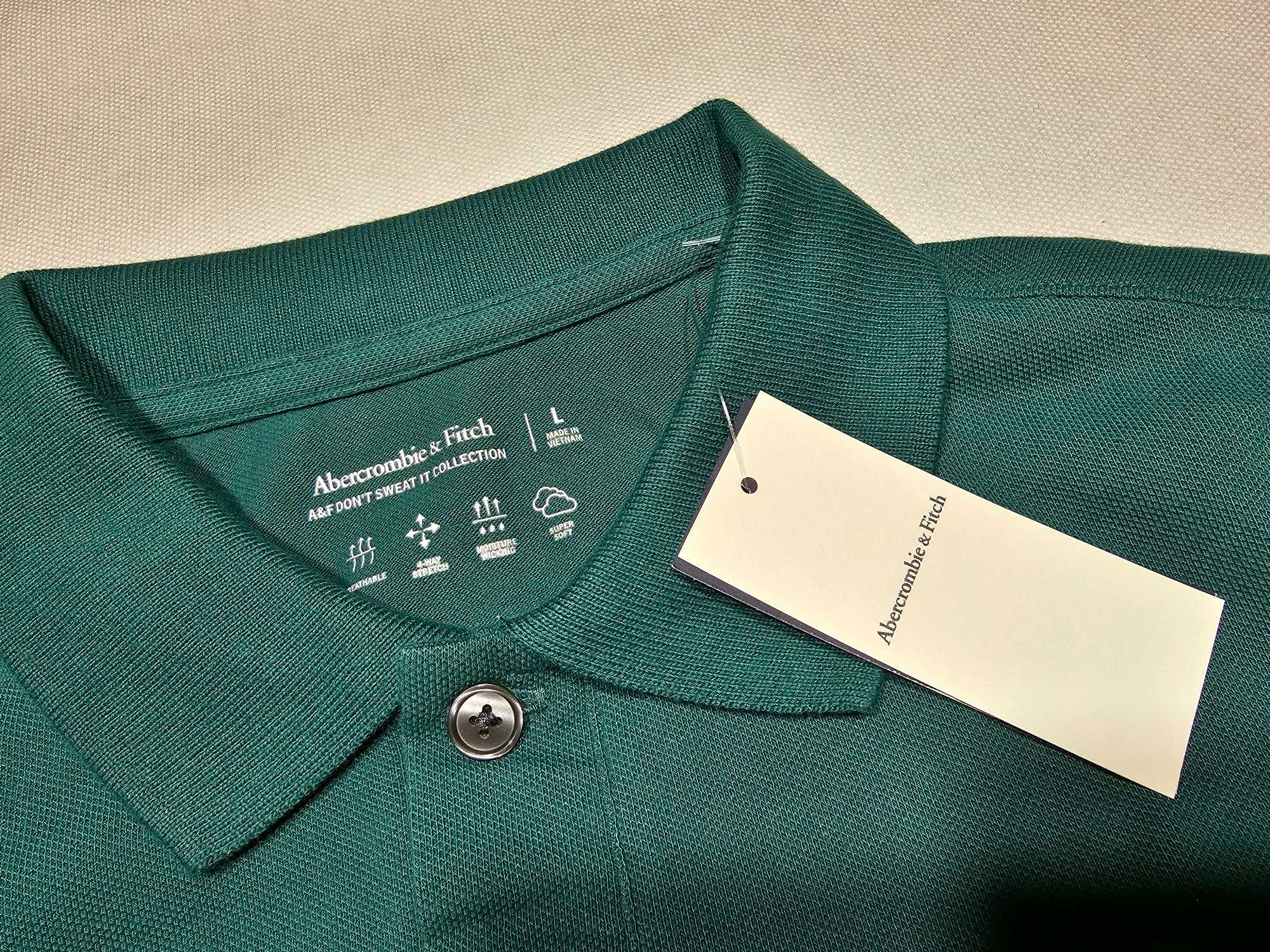 Abercrombie & Fitch koszulka polo męska rozmiar M