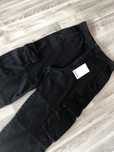 BERSHKA NOWE meskie spodnie baggy cargo bojówki jeans S 36