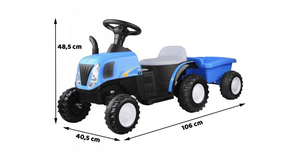 Traktor na akumulator New Holland T7