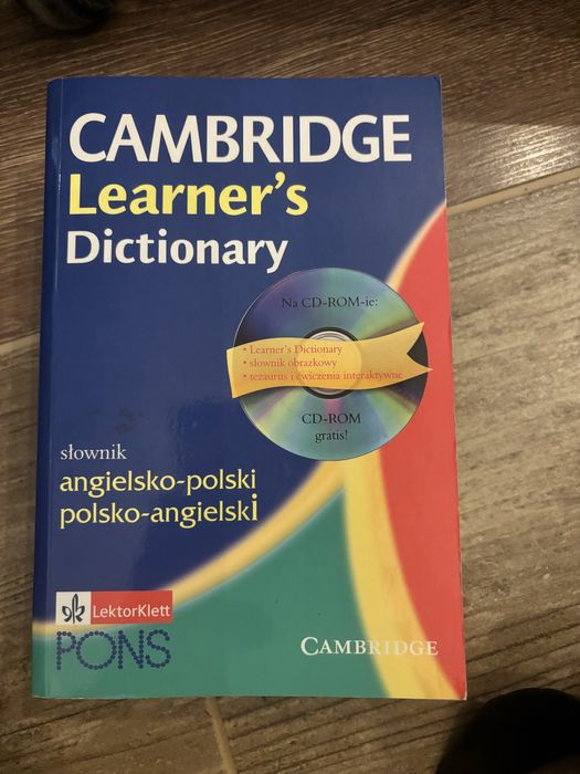 Slownik polsko-angielski z płytami CD Cambridge Learner’s Dictionary