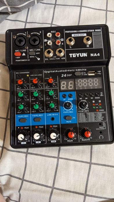 Акустична система Behringer PK108A | Мікшери Teyun NA4