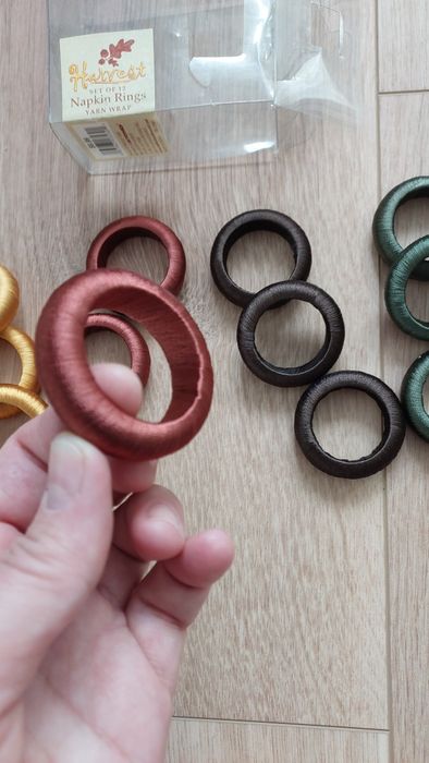 Nowe pierścienie do serwetek 12 sztuk