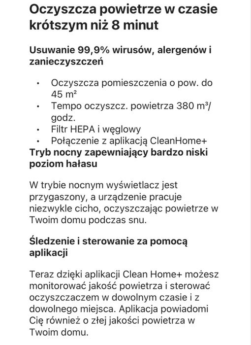 Oczyszczacz powietrza Philips AC2959/53