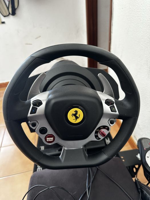 Cockpit simracing completo Thrustmaster TX-RW + playseat Alcantara EVO
