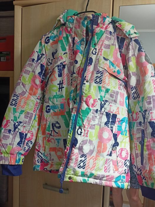 Kurtka zimowa dziewczęca